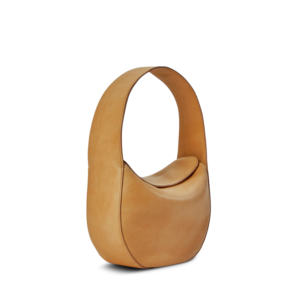 Curved Crescent Shoulder Hobo Bag