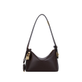 Lock Detail Hobo Shoulder Bag