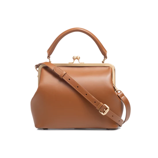 Vintage Kiss Lock Frame Handbag