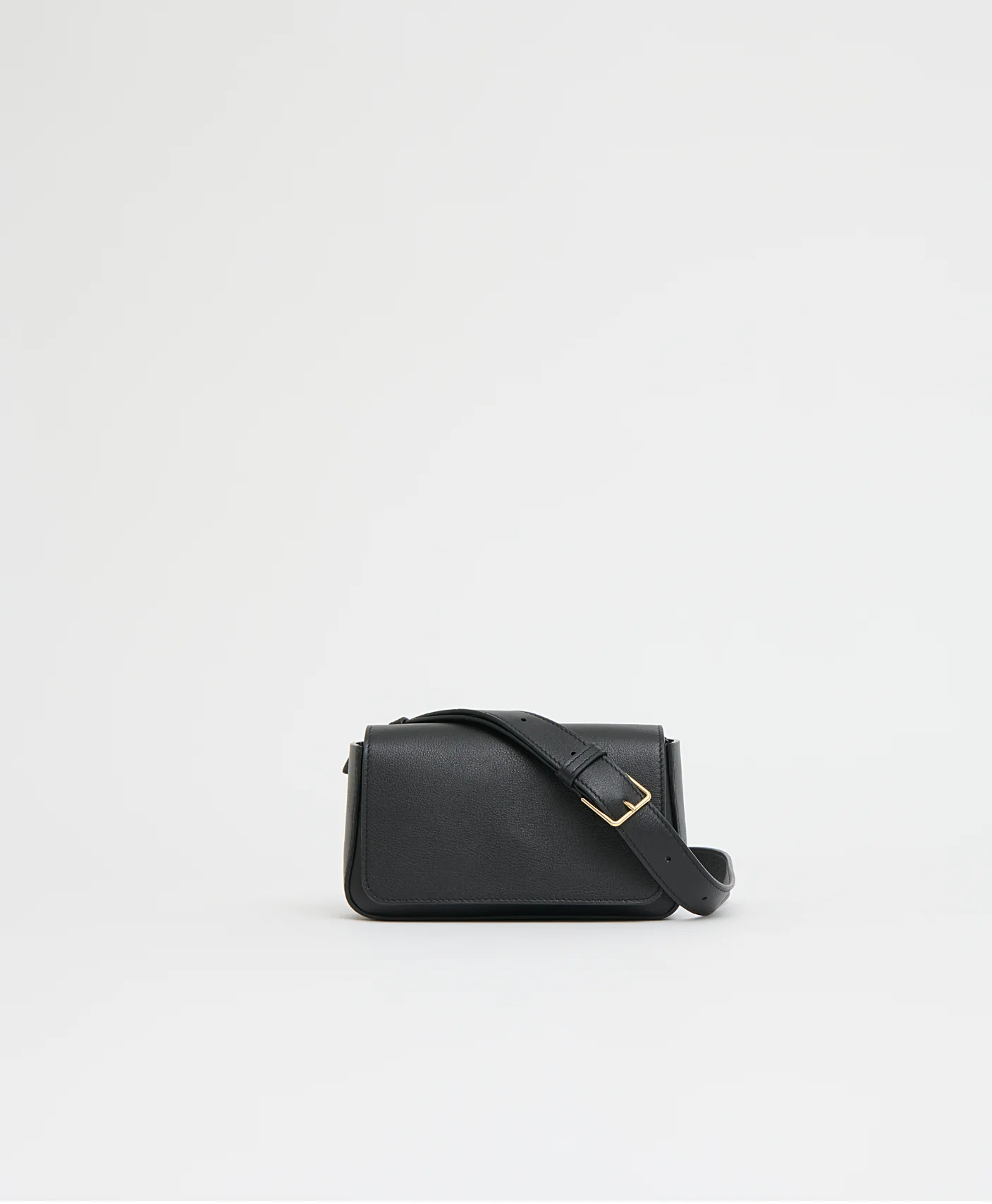Minimal Flap Box Crossbody Sling Bag