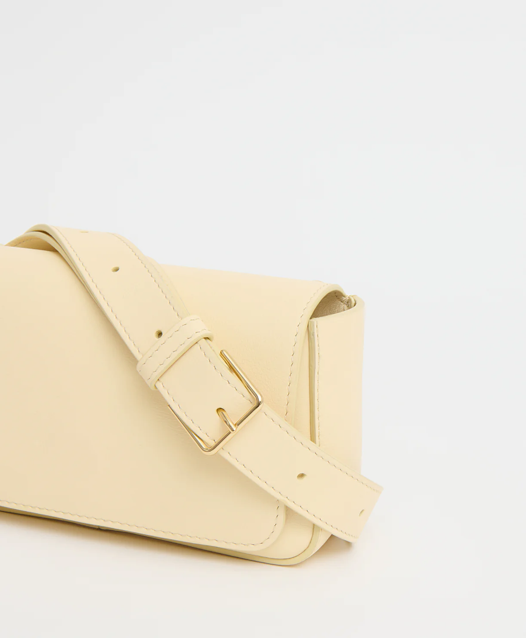 Soft Rectangular Flap Crossbody Bag