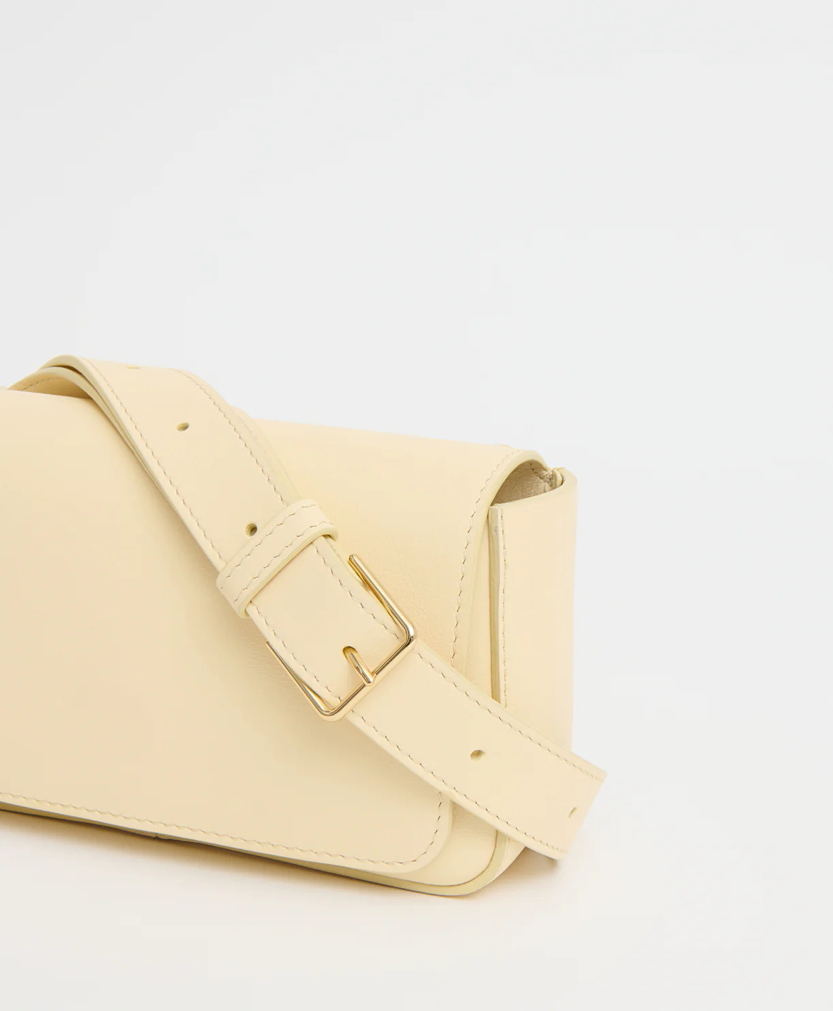 Soft Rectangular Flap Crossbody Bag
