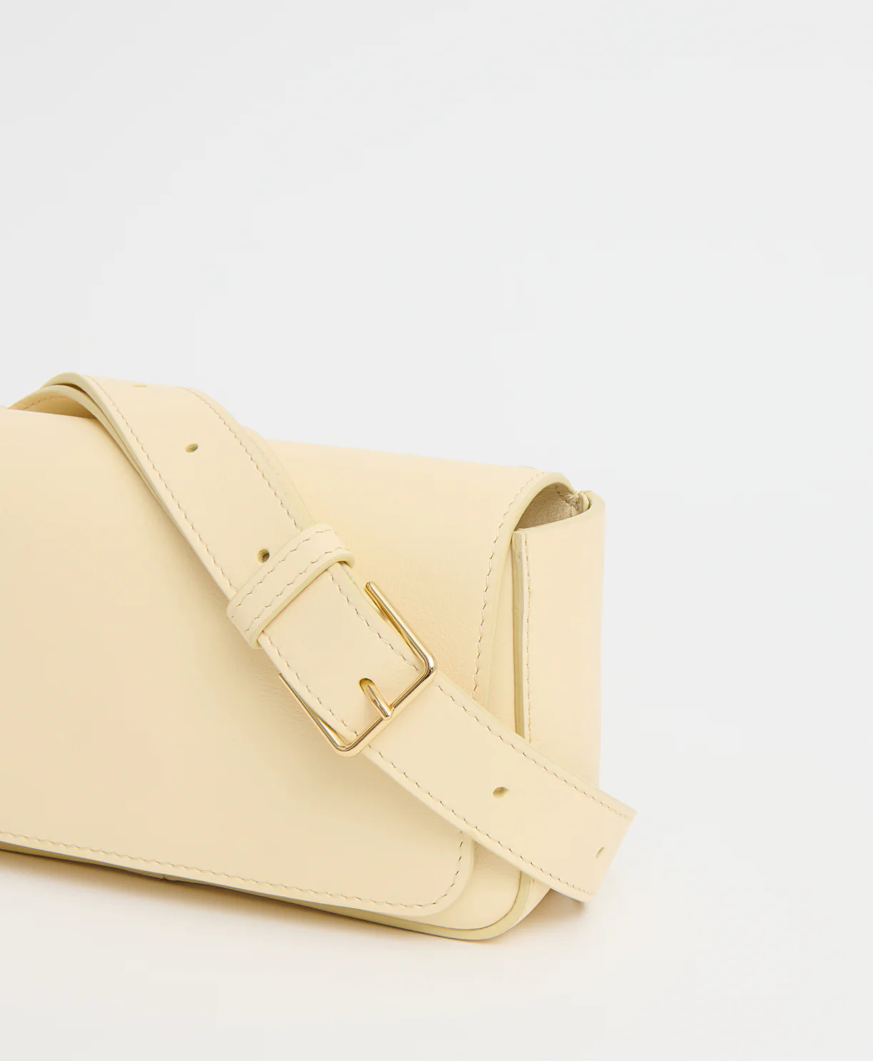 Soft Rectangular Flap Crossbody Bag