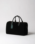 Suede Leather Large Weekend Duffle Bag