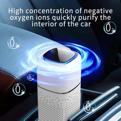 Bestselling Usb Plug-In Car Purifier Portable Negative Ion Filter For Air Purification Desktop Negative Ion Car Air Purifier
