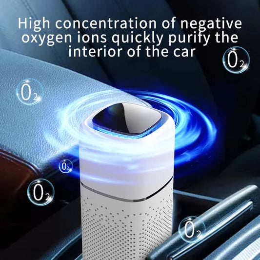 Bestselling Usb Plug-In Car Purifier Portable Negative Ion Filter For Air Purification Desktop Negative Ion Car Air Purifier