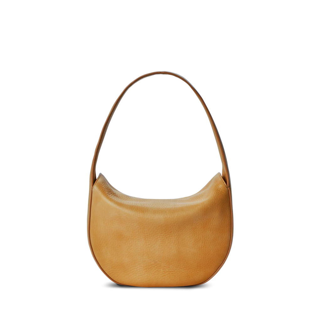 Curved Crescent Shoulder Hobo Bag